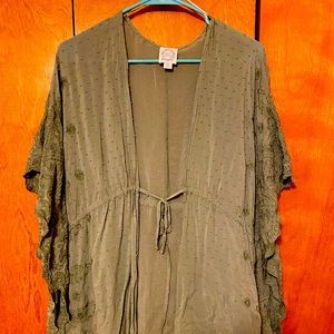 Sage Green Franchescas Kimono